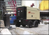 Ingersoll Rand PowerSource mobile generator